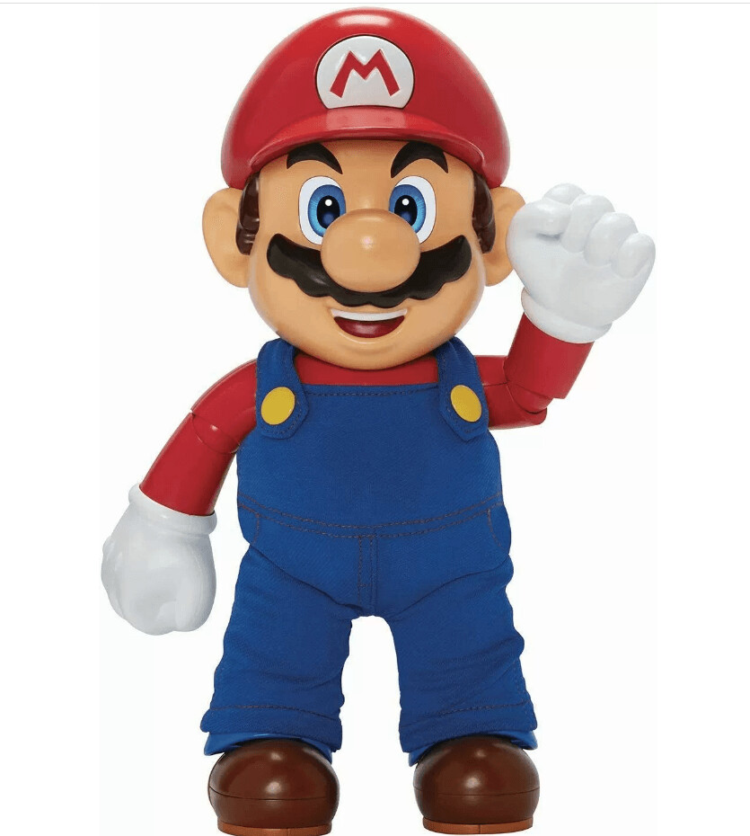 Nintendo Super Mario Personaggio Interattivo 30 cm