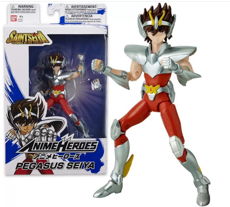 Personaggio Cavalieri dello Zodiaco Pegasus Seiya 17 cm Ban Dai