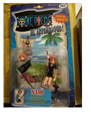 Personaggio Anime One Piece Nami Con Gadget