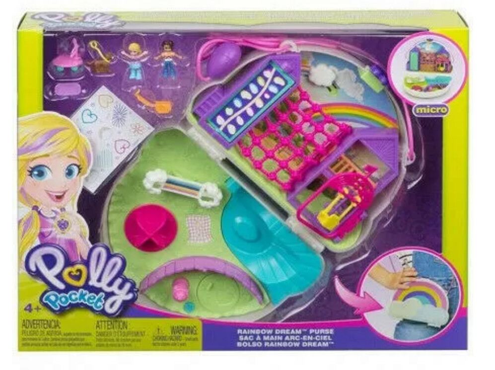 Polly Pocket Borsetta dei Segreti Arcobaleno