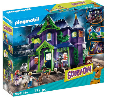 PlayMobil Scooby-doo casa del Mistero