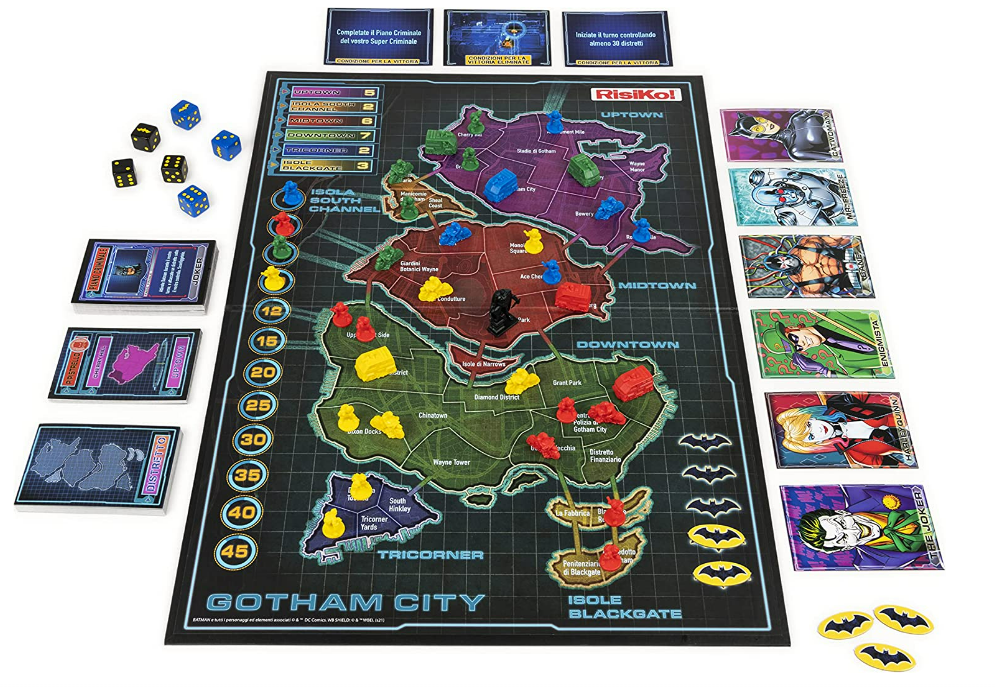 Risiko Batman La Caduta di Gotham City