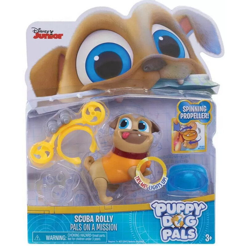 Puppy Dog Pals Personaggio Scuba Rolly
