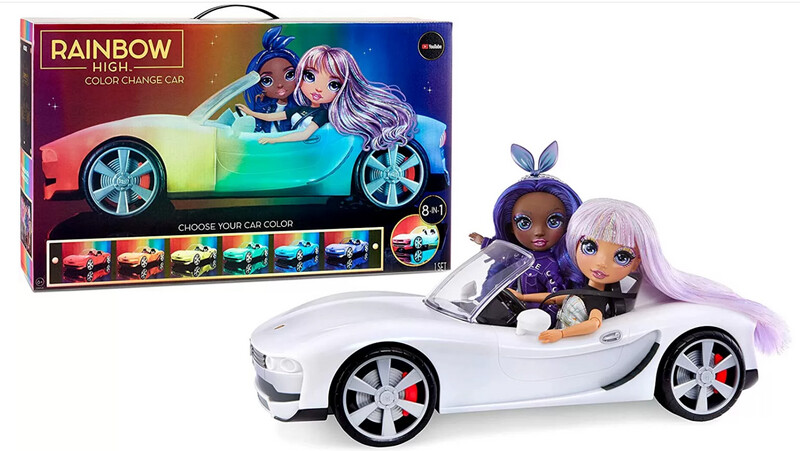 Rainbow Car Color Change