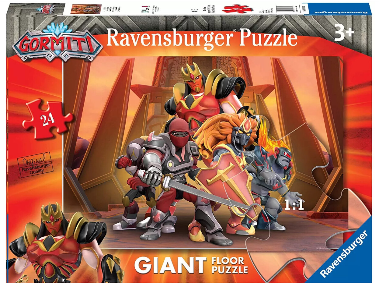 Puzzle Ravensburger Giant Floor  Gormiti B 24 pezzi