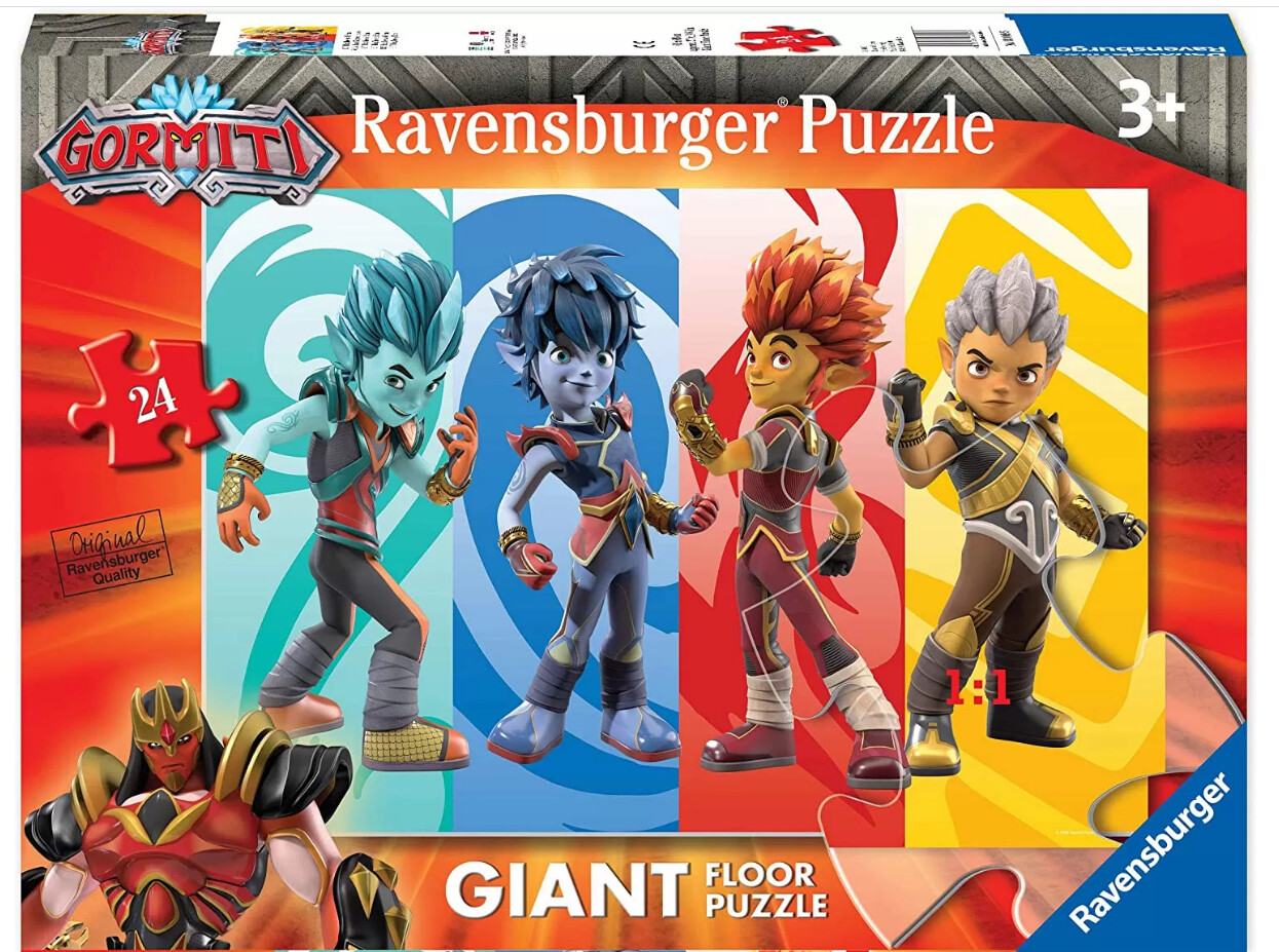 Puzzle Ravensburger Giant Floor Gormiti 24 pezzi