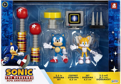 Sonic Personaggi 6 Cm Diorama