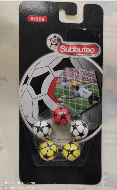 Subbuteo Palline Champions Leage