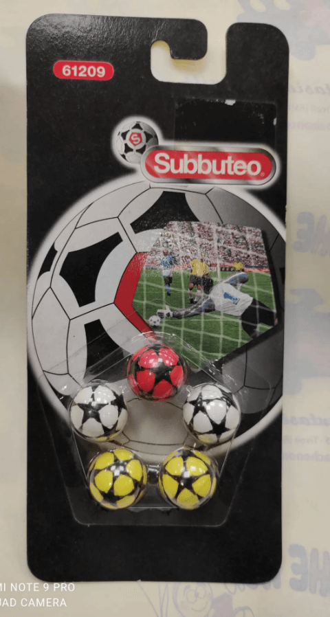 Subbuteo Palline Champions Leage