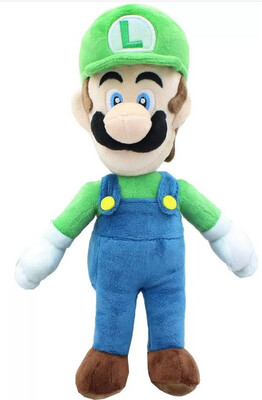 Super Mario Peluche Jumbo Luigi 50 cm