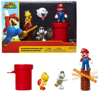Super Mario Personaggi Playset Diorama