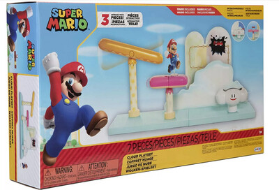 Super Mario Playset Nuvola Con Mario Incluso