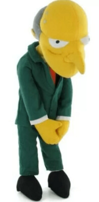 The Simpsons Peluche Mr Burns h 35 cm The Simpsons Peluche Mr Burns h 35 cm