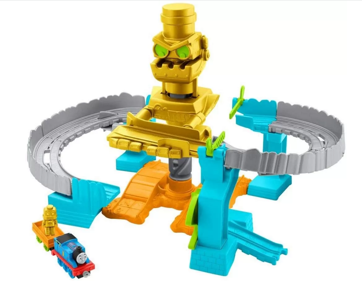 Trenino Thomas pista salvataggio con Robot