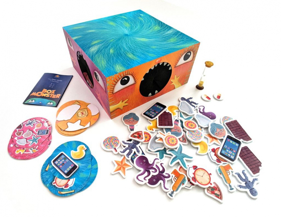 Box monster. Il mostro Inghiottone Gioco di Società