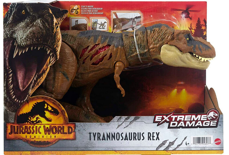 Jurassic World Tyrannosaurus Rex Extreme Damage