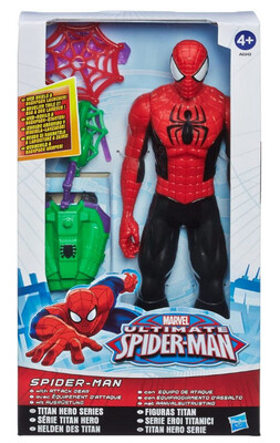 Personaggio Spiderman 30 cm con Accessori