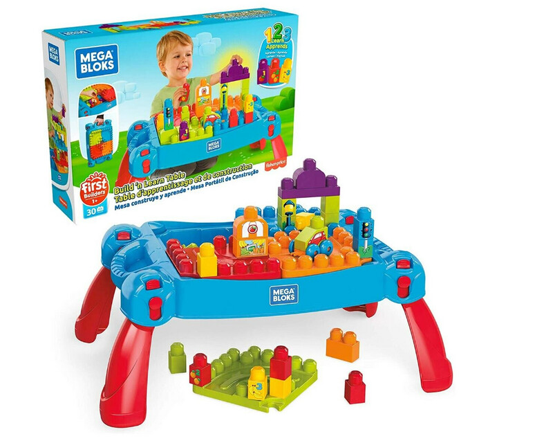 Mega Bloks Tavolo Costruzioni Portatile