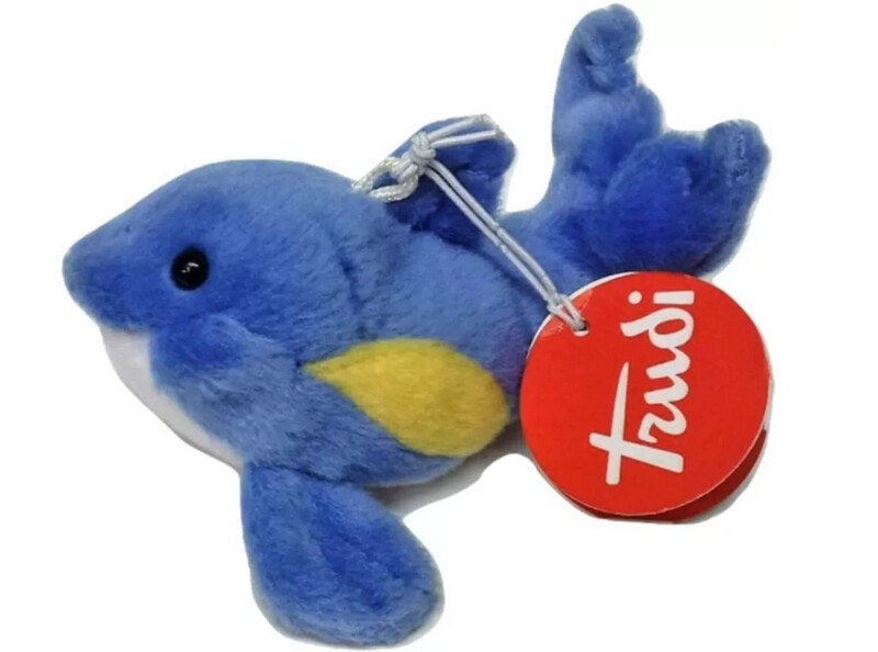 Trudi Sweet Collection Delfino Azzurro L 10 cm