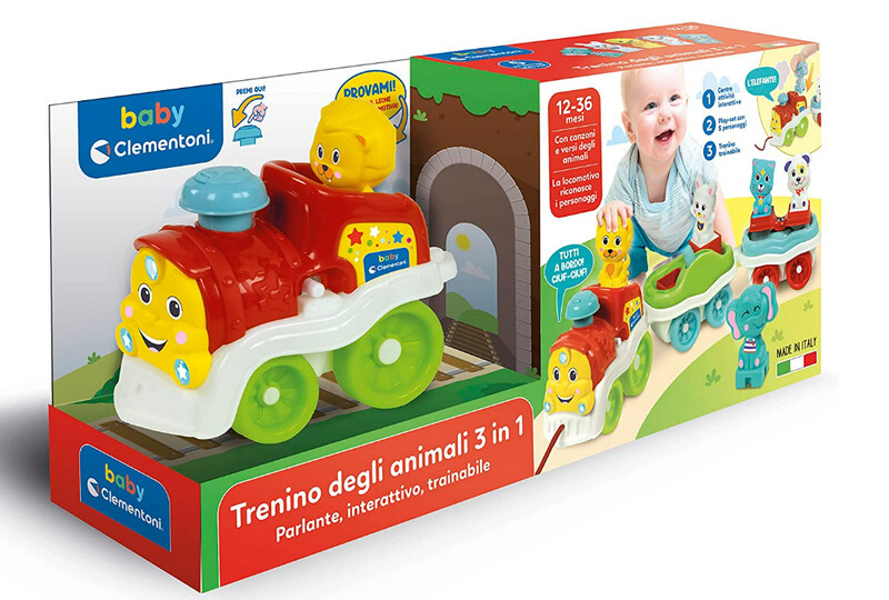 Clementoni Trenino degli Animali 3 in 1