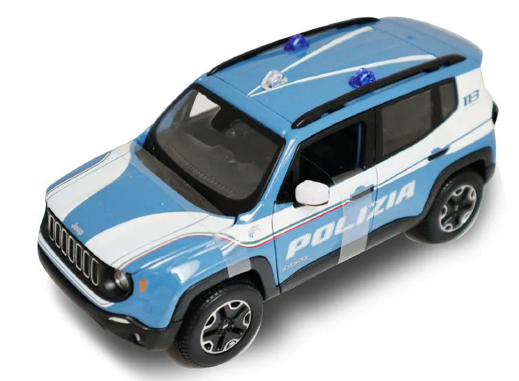 Bburago Maisto JEEP RENEGADE POLIZIA - 1:24