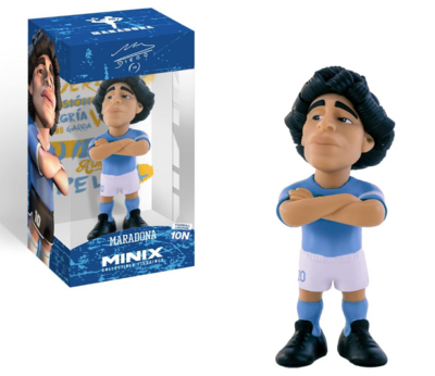Diego Armando Maradona Napoli Minix Statuetta