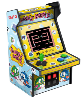 My Arcade Retro Games Bubble Bobble Mini Console