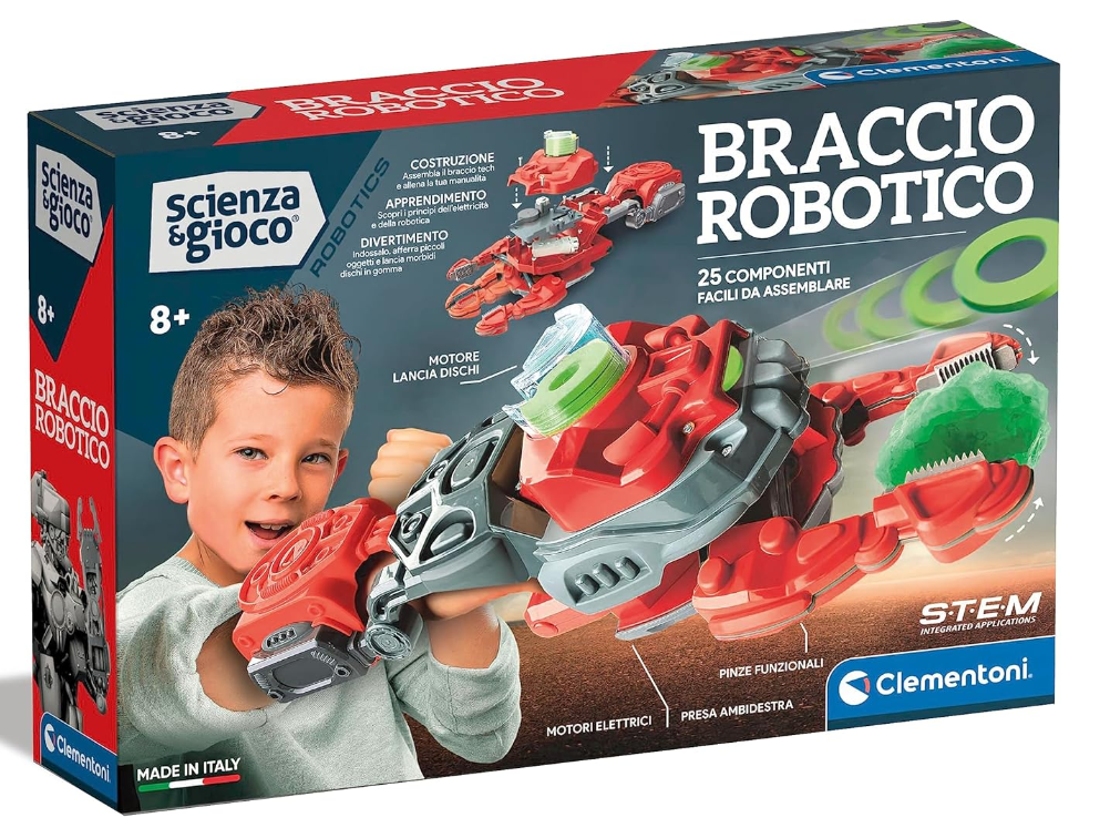 Clementoni Scienza e Gioco Braccio Robotico