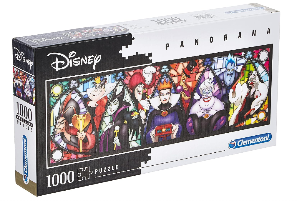 Clementoni Puzzle Panorama Villains 1000 Pezzi