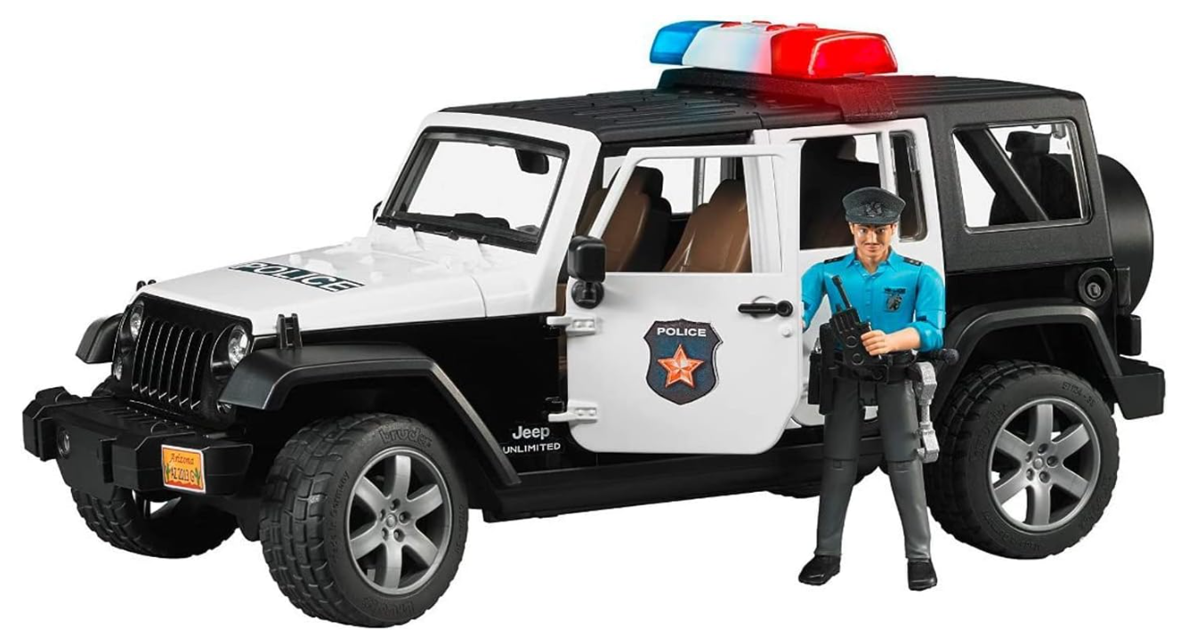 Bruder Polizia Jeep Wrangler