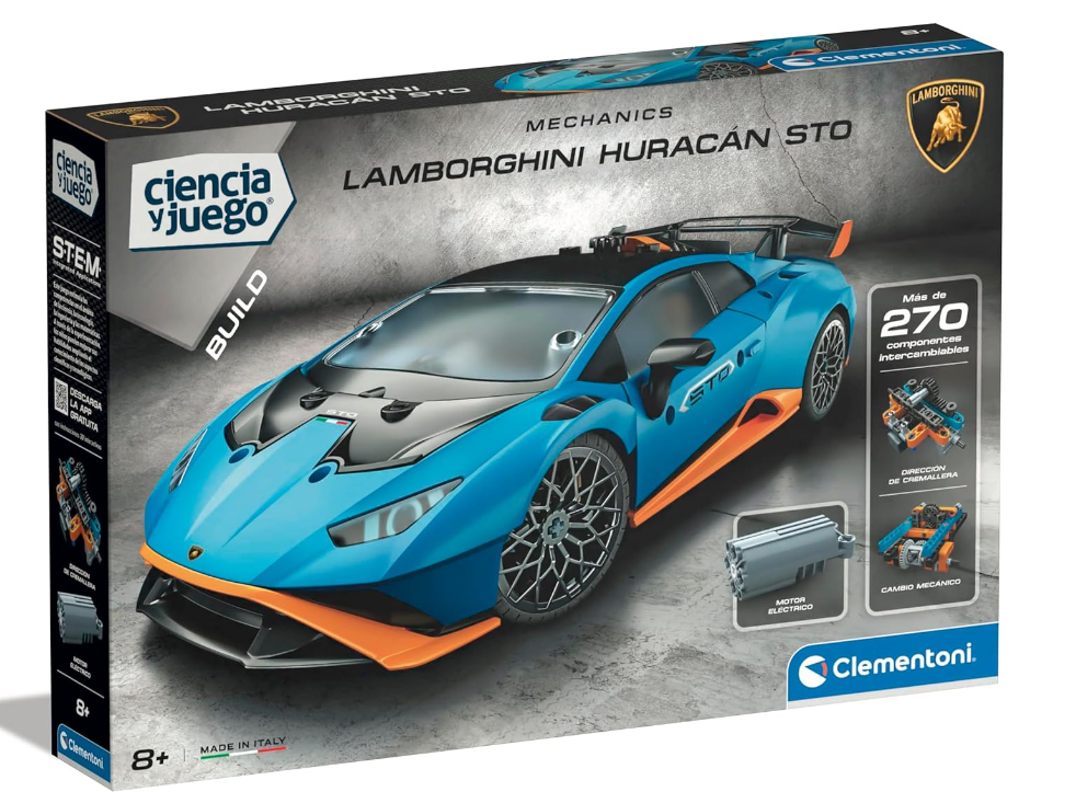 Clementoni Scienza & Gioco Lamborghini Huracane da Costruire Motorizzata