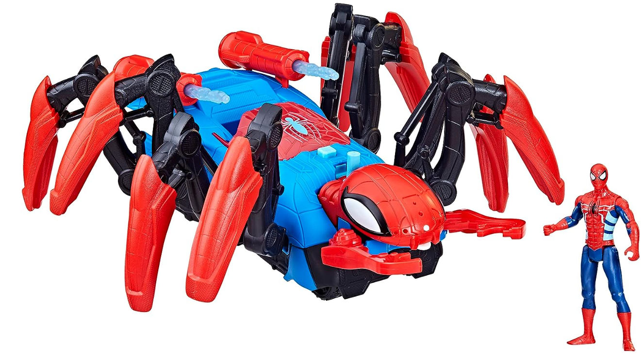 Spiderman Web Splasher Macchina Ragno con Personaggio