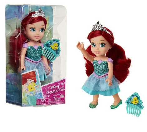 BAMBOLA DISNEY PRINCESS ARIEL 15 cm BAMBOLA DISNEY PRINCESS ARIEL 15 cm
