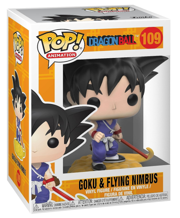 Funko Pop Dragon Ball Goku e Nimbus