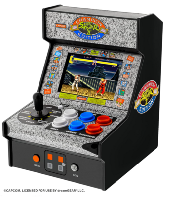 MY ARCADE 7.5"" Collectible Street Fighter II Champion Edition Micro Player (Premium Edition)