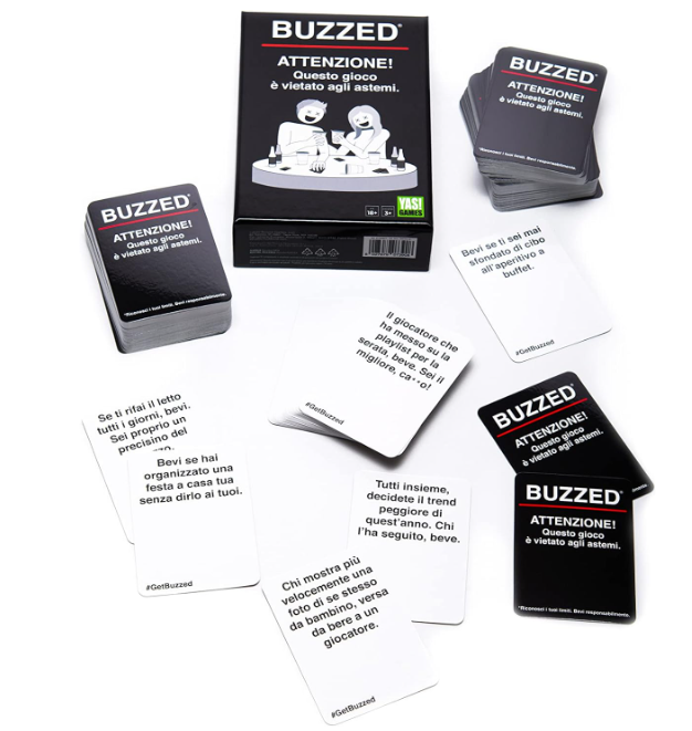 Yas Games Buzzed Gioco Di Società da 18 anni in sù