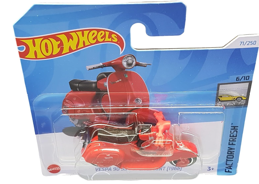 Hot Wheels Vespa Piaggio 90 SS Super Sprint (1966) Scala 1:64 Limited Edition