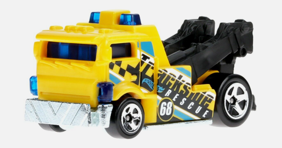 Hot Wheels Heavy Hitcher HW Rescue Kids Model Diecast Toy Car HKJ24 1:64  Edizione Limitata