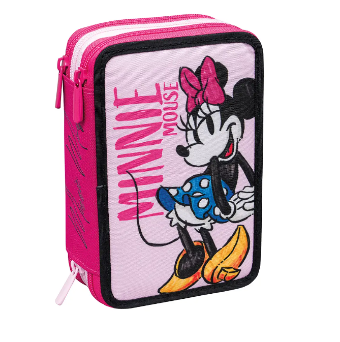 Seven Astuccio 3 Zip Minnie Completo di tutto