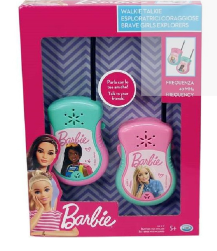 Ods Barbie Walkie Talkie Esploratrici Coraggiose