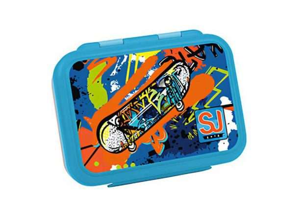 Seven Sj Porta Merenda Skate con Fondo in Acciaio