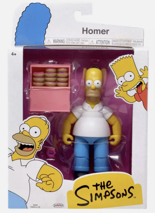 The Simpsons Personaggio Articolato Homer Simpsons