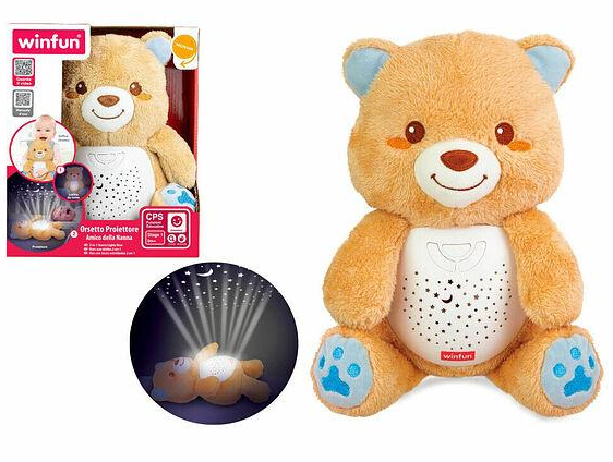 Winfun Orsetto Proiettore Amico della Nanna, Prima Infanzia