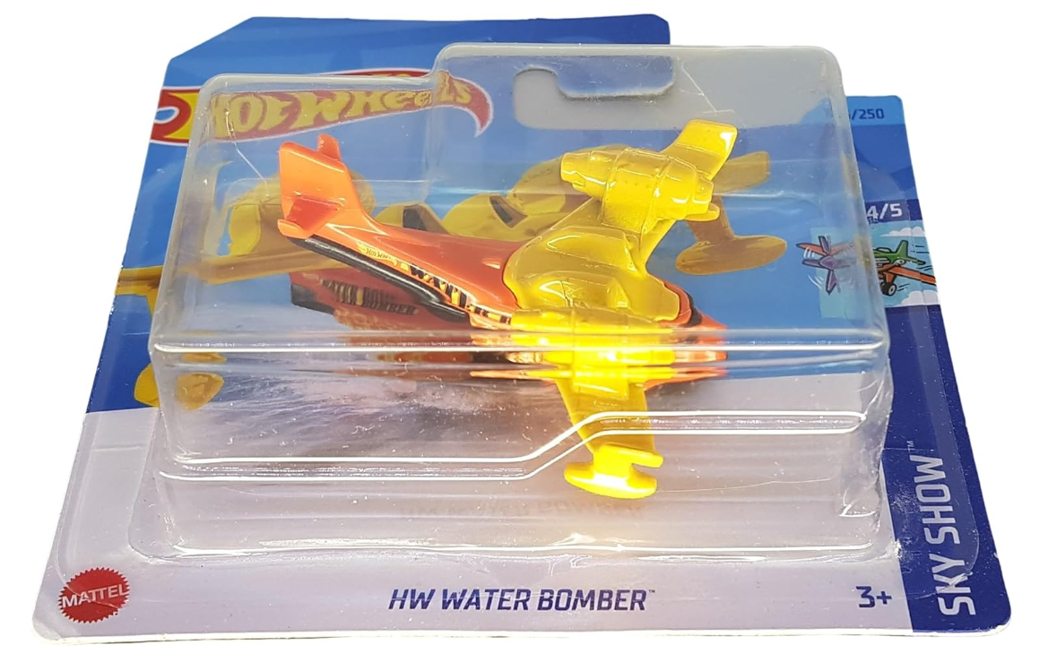 Hot Wheels - HW Water Bomber – Sky Show 4/5 – HKK53 – Short Card – idrovolante – Mattel 2023 – 1:64 Limited Edition