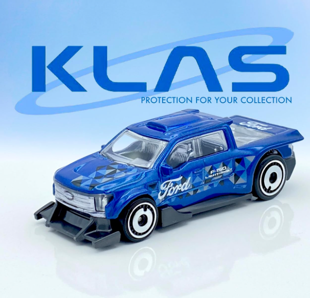 Hot Wheels - Ford F-150 Lighning Custom - HW Hot Trucks 9/10 - HKG66 - Short Card - Blu metallizzato - Mattel 2024