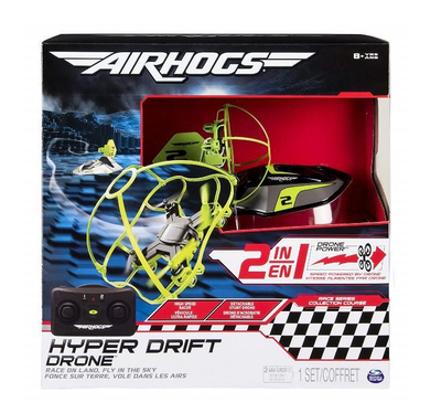 Hyper Drift Drone Air Hogs di Spin Master Colore Verde