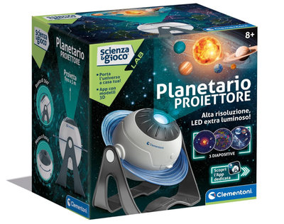 Clementoni Scienza e Gioco Lab Planetario Proiettore alta Risoluzione