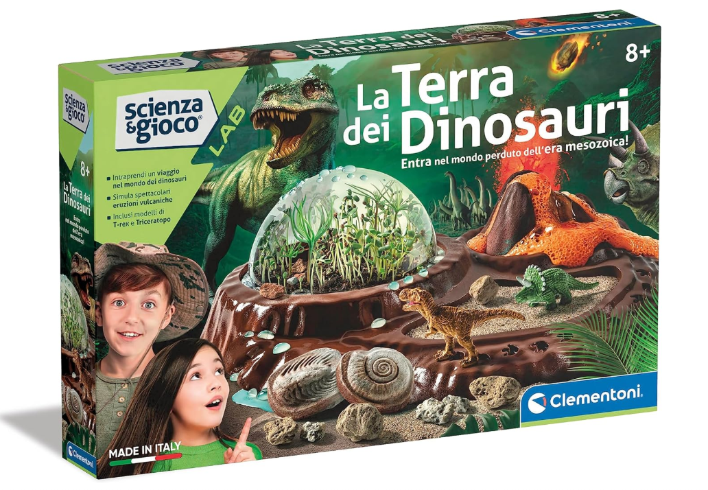 Clementoni Scienza e Gioco Lab La terra dei Dinosauri