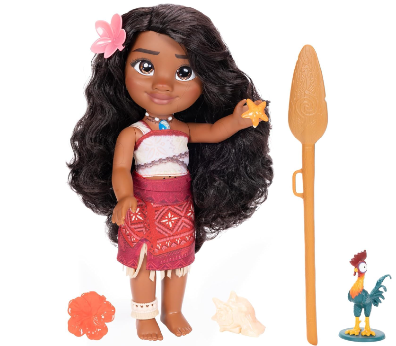 Disney Princess Oceania 2 Bambola Vaiana Cantante 38 cm con Accessori