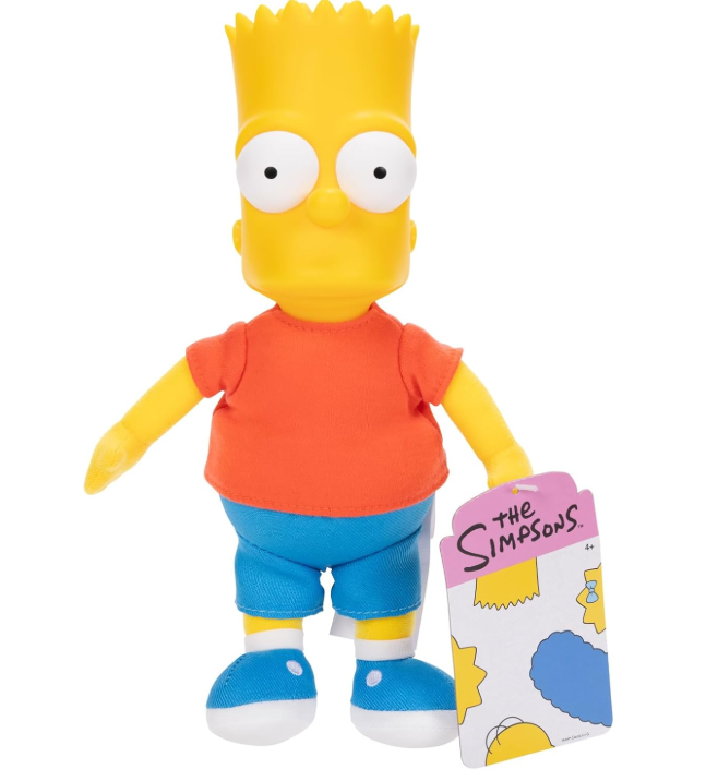 Jakks Pacific Peluche Originale Bart Simpson H 25 cm